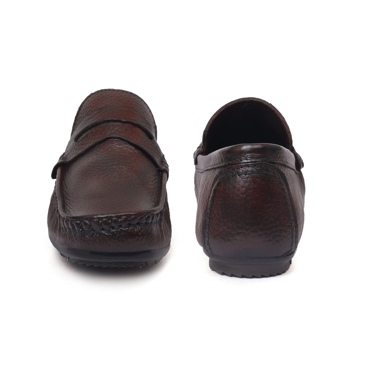 Men’s Genuine Leather Loafers BT - 36_brown2
