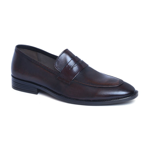 Leather Slip-On for Men S-2915_brown