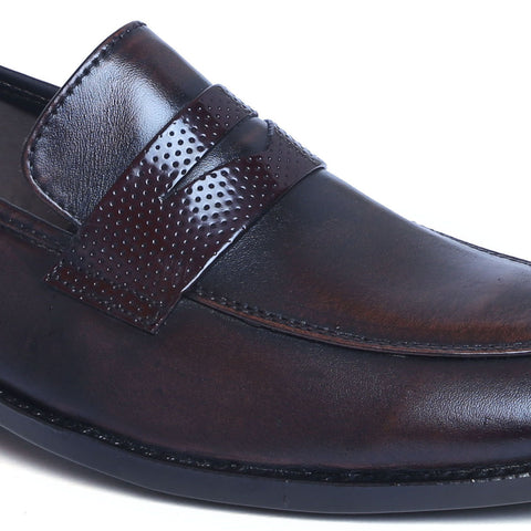 Leather Slip-On for Men S-2915_brown4