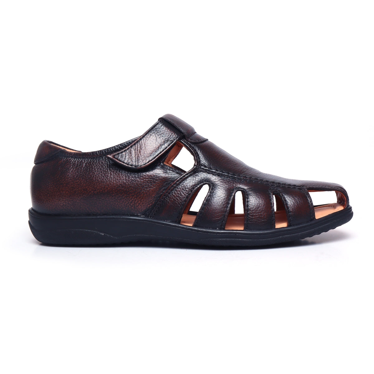mens black leather sandals_ZS7