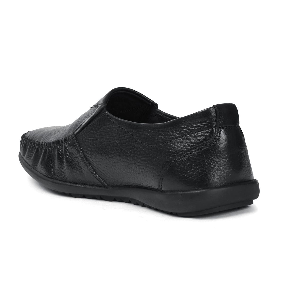 Leather Slip On Shoes D-1335_4