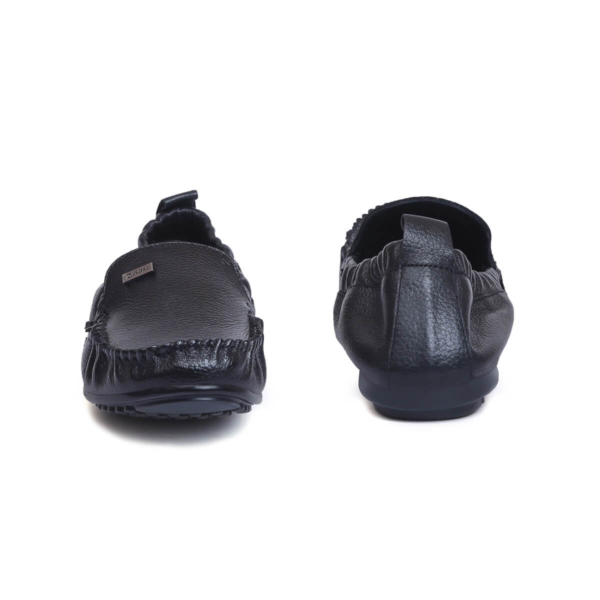 elastic loafer shoes for women