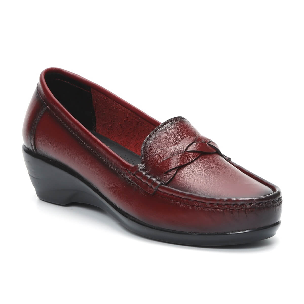 Wedge Heel Loafers for Women_3