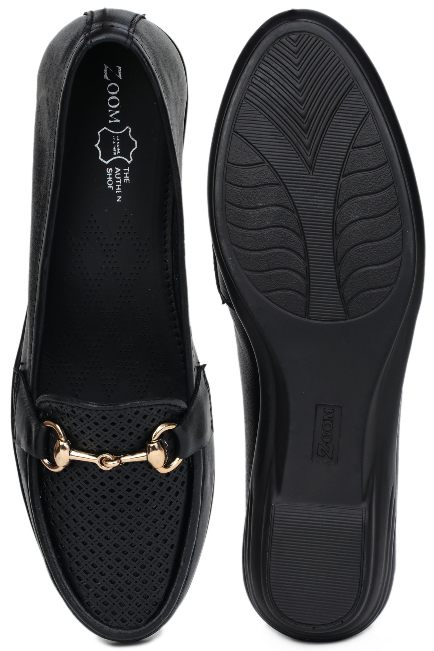 Women’s Textured Genuine Leather Bellies - 1141