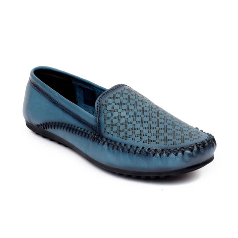 Zoom Shoes Pure Leather Casual Bellies For Women In Brogue Design ZIPPY