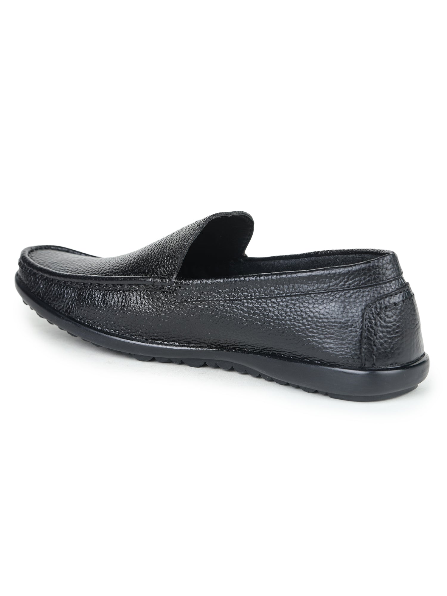 Men's Textured Genuine Leather Moc Loafers - 1315 – Zoom Shoes India