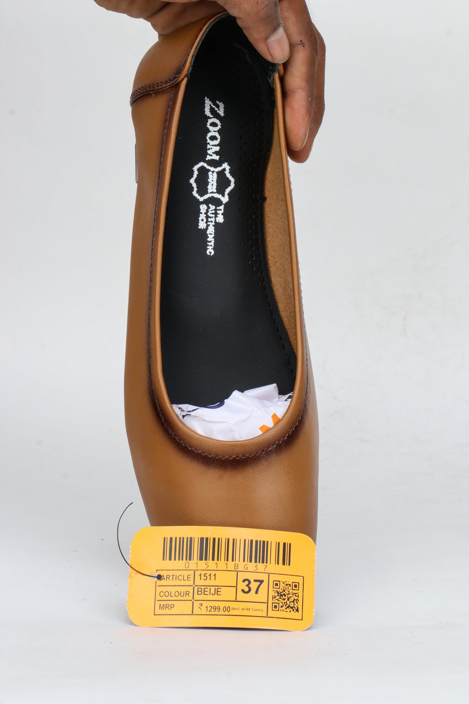 Women’s Low Ankle Genuine Leather Bellies - 1511