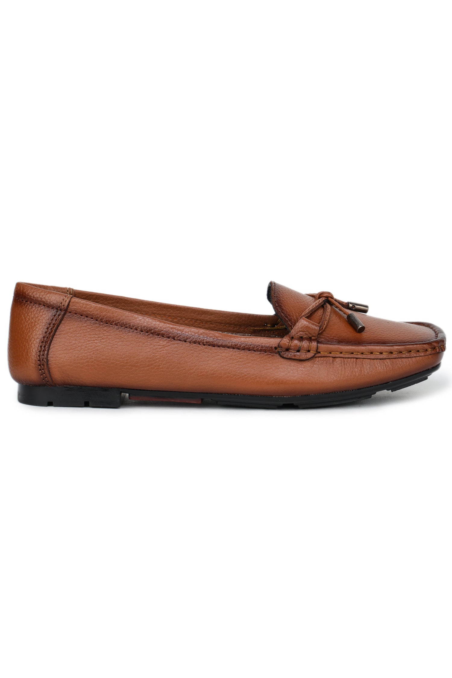 Women’s Genuine Leather Slip-On Bellies with Soft Textured Finish - 1529