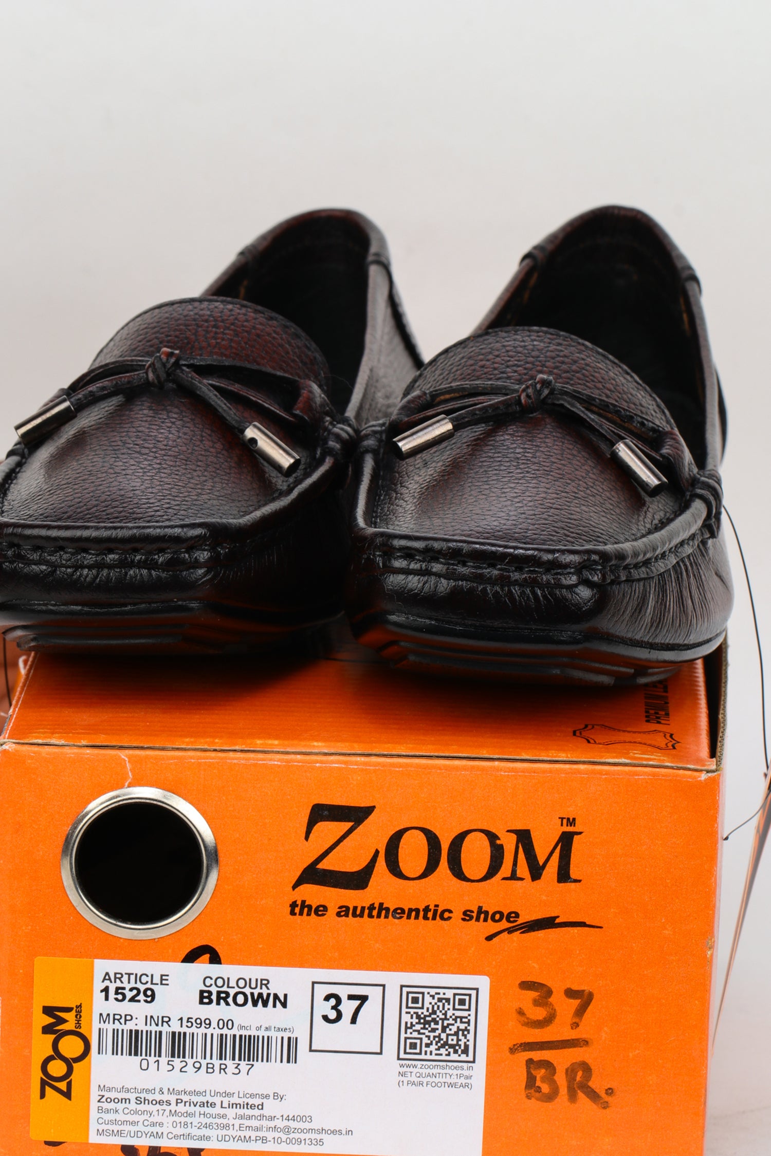 Women’s Genuine Leather Slip-On Bellies with Soft Textured Finish - 1529