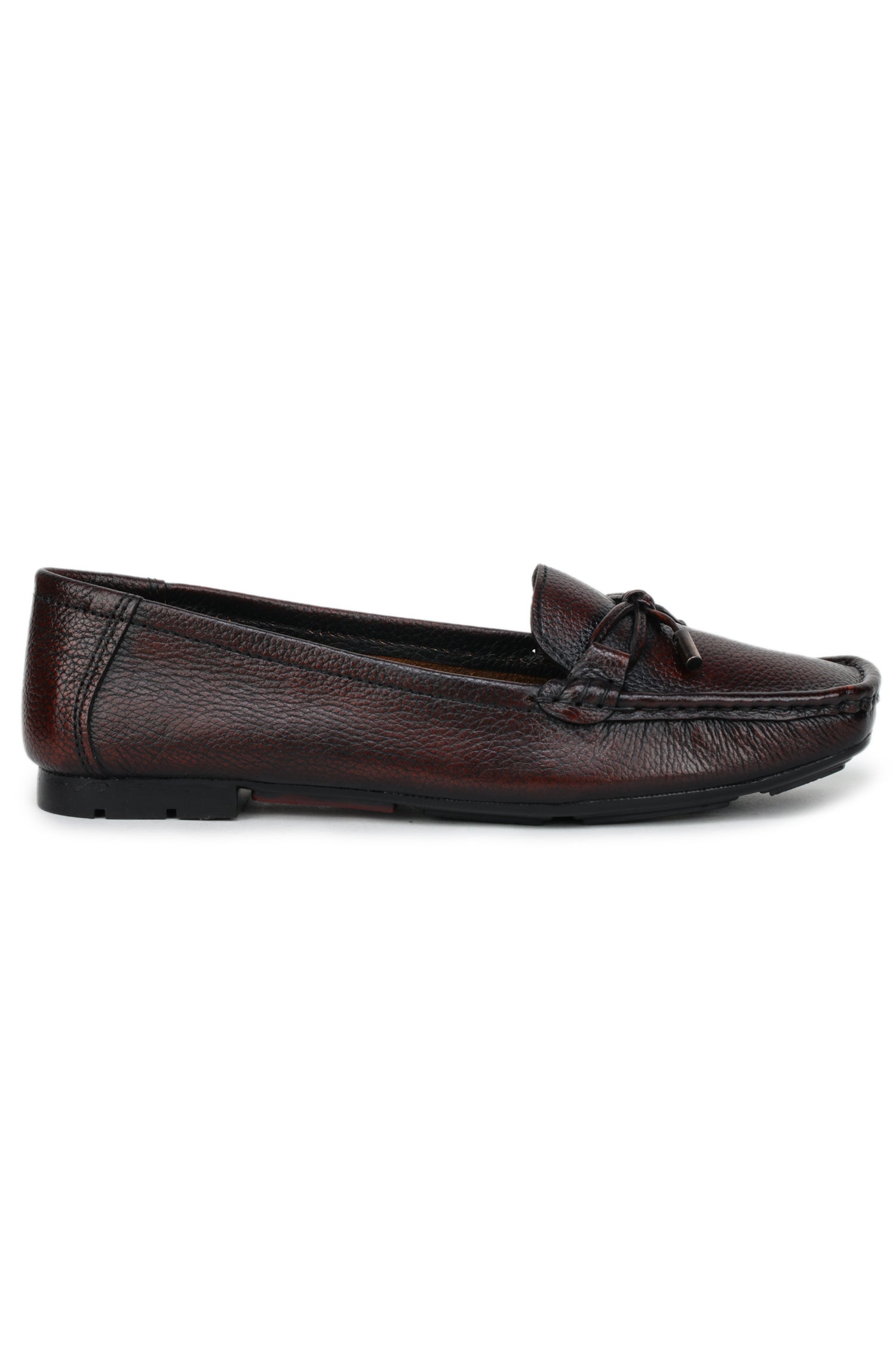 Women’s Genuine Leather Slip-On Bellies with Soft Textured Finish - 1529