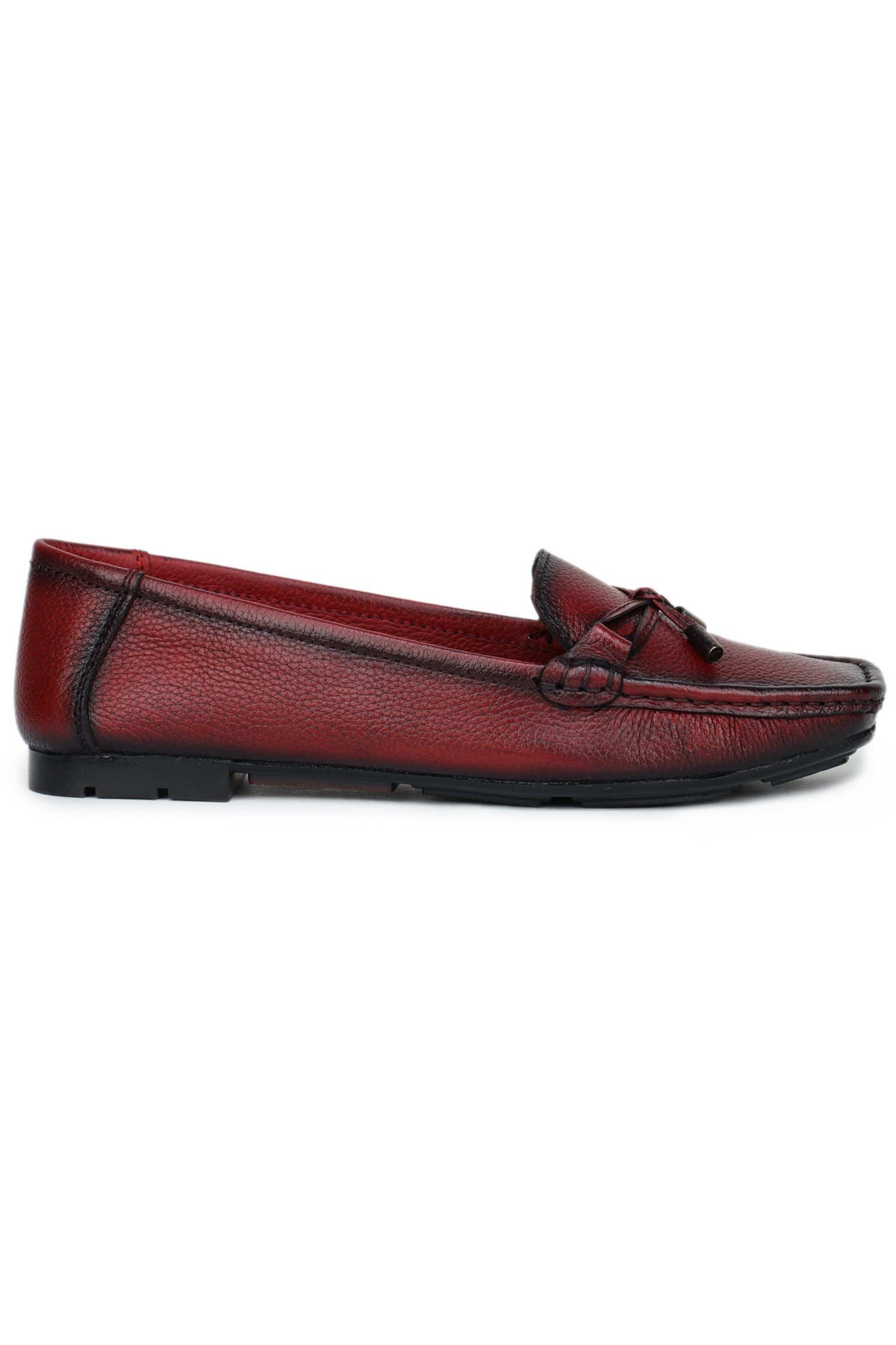 Women’s Genuine Leather Slip-On Bellies with Soft Textured Finish - 1529