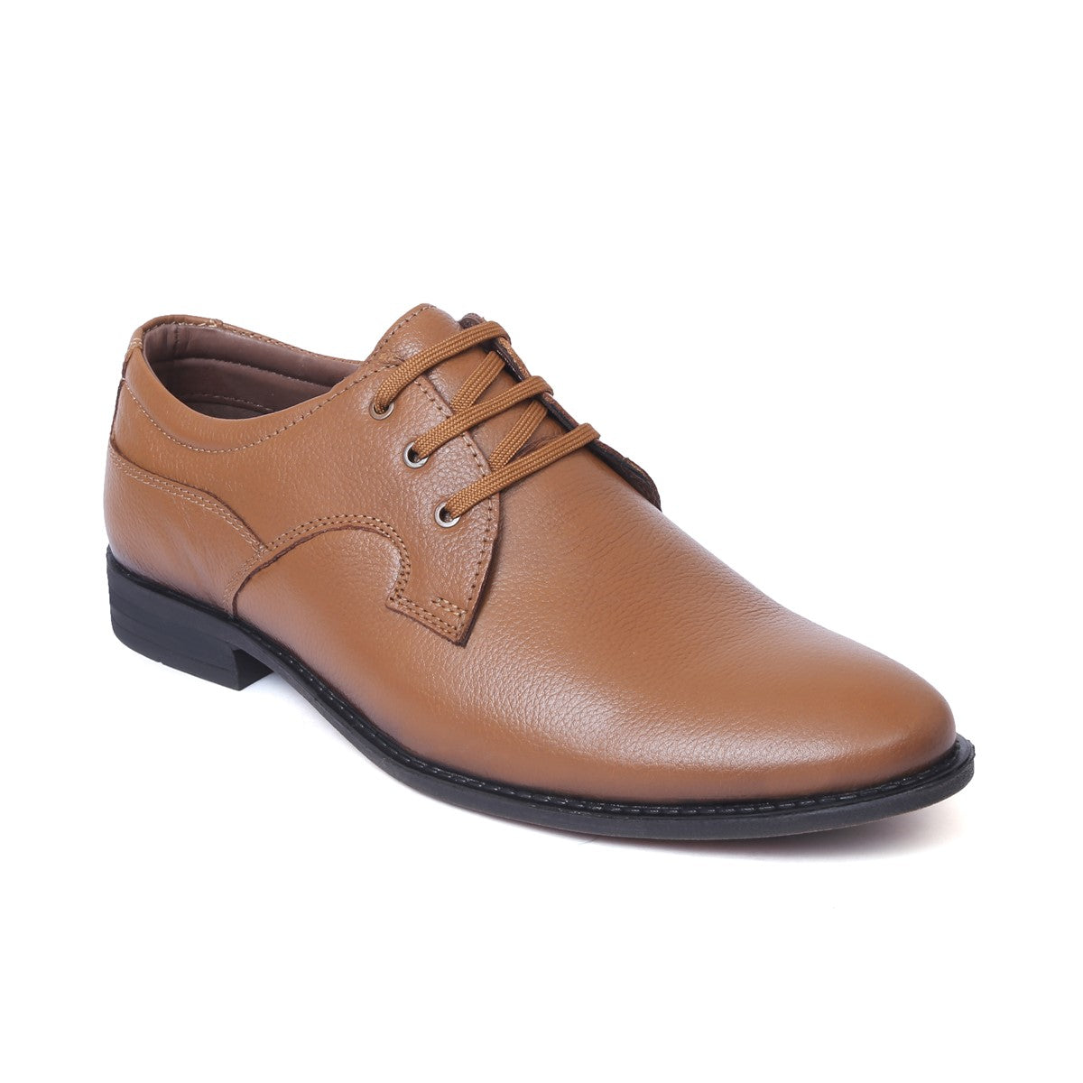 Formal Leather Shoes for Men B-51 UK 05 Tan - Main Image