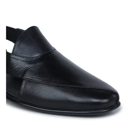 Men’s Slingback Original Leather Loafers Model 9237 – Pointed Toe with Cushioned Insole
