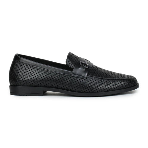 Original Leather Loafers 9981 – Pointed Toe with Mesh Texture Slip-on Shoes