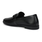 Original Leather Loafers 9981 – Pointed Toe with Mesh Texture Slip-on Shoes - Zoom Shoes India