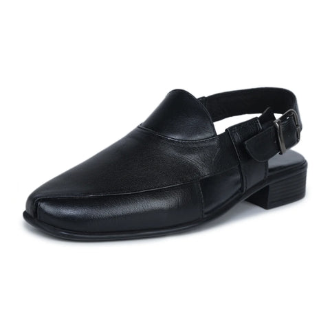 Men’s Slingback Original Leather Loafers Model 9237 – Pointed Toe with Cushioned Insole