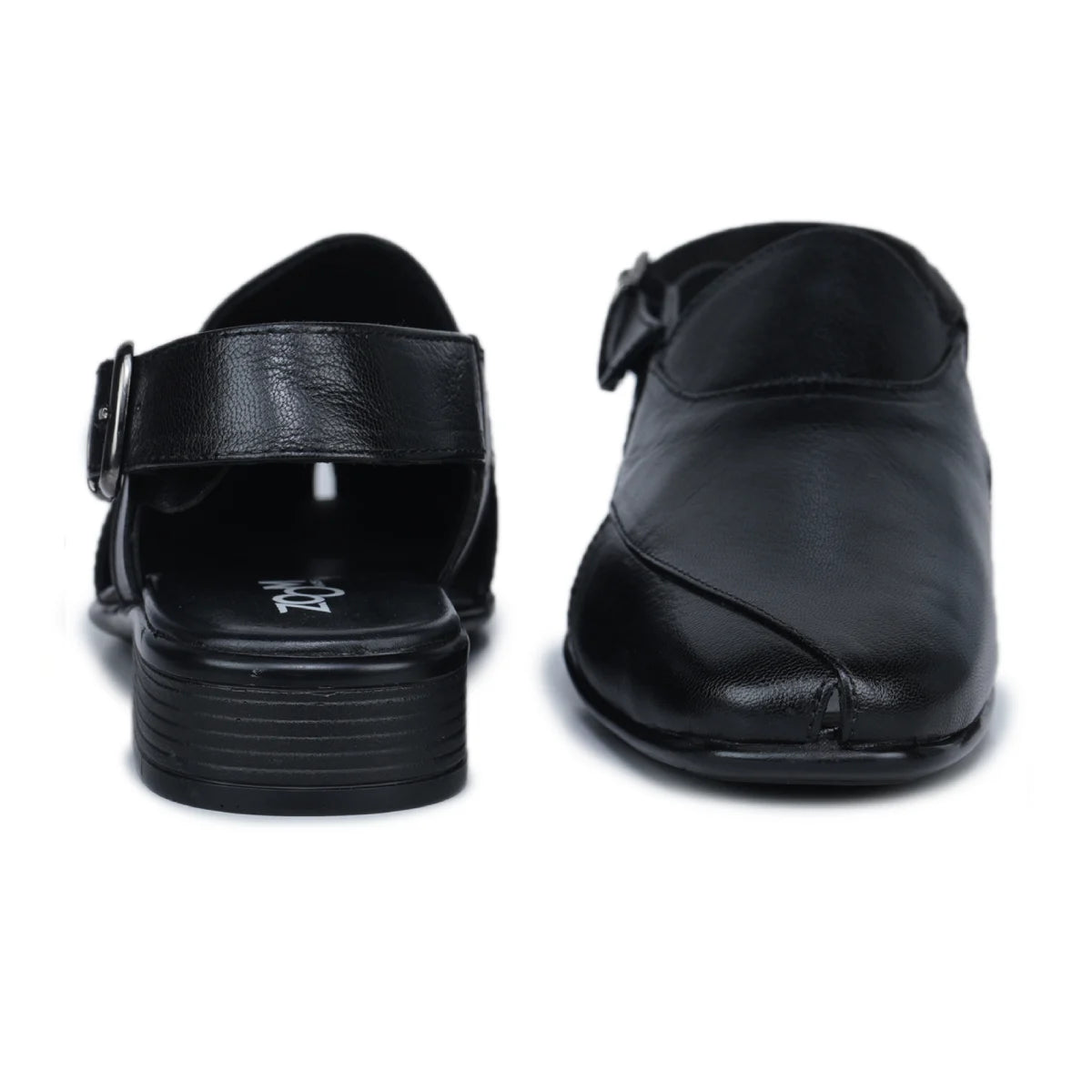 Men’s Slingback Original Leather Loafers Model 9237 – Pointed Toe with Cushioned Insole - Zoom Shoes India