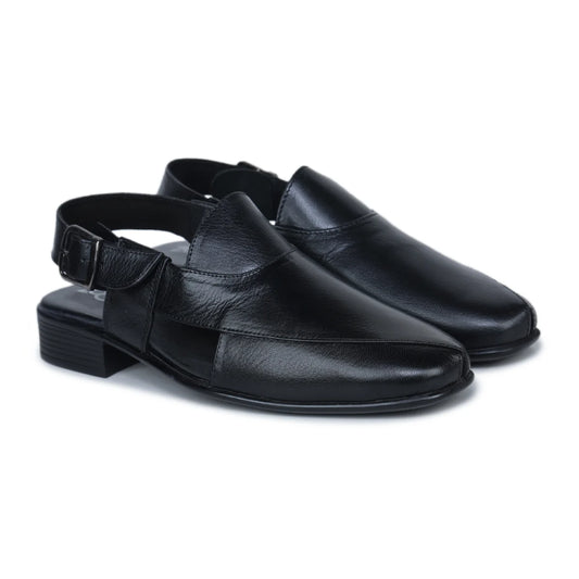 Men’s Slingback Original Leather Loafers Model 9237 – Pointed Toe with Cushioned Insole