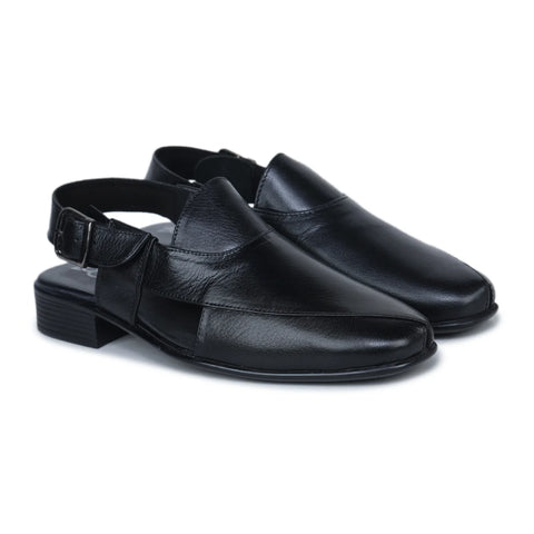 Men’s Slingback Original Leather Loafers Model 9237 – Pointed Toe with Cushioned Insole