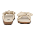 Elegant Women's Leather Slippers with Knot Tie Design L 135 - Zoom Shoes India