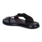Men’s Genuine Leather Slippers Design with Cushioned Insole 