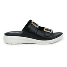 Women’s Leather Slippers 7512 – Monk Strap Design in Flats - Zoom Shoes India