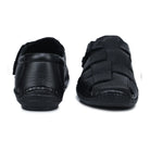 Original Leather Sandals for Men – 1901 with Mat Weave Design & Cushioned Insole - Zoom Shoes India