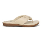 Women’s Leather Slippers L 132 – V-Toe Tie Knot Design with Cushioned Insole - Zoom Shoes India