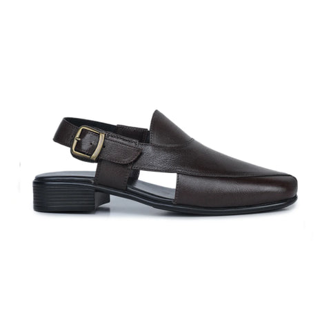 Men’s Slingback Original Leather Loafers Model 9237 – Pointed Toe with Cushioned Insole
