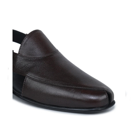Men’s Slingback Original Leather Loafers Model 9237 – Pointed Toe with Cushioned Insole