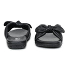 Elegant Women's Leather Slippers with Knot Tie Design L 135 - Zoom Shoes India