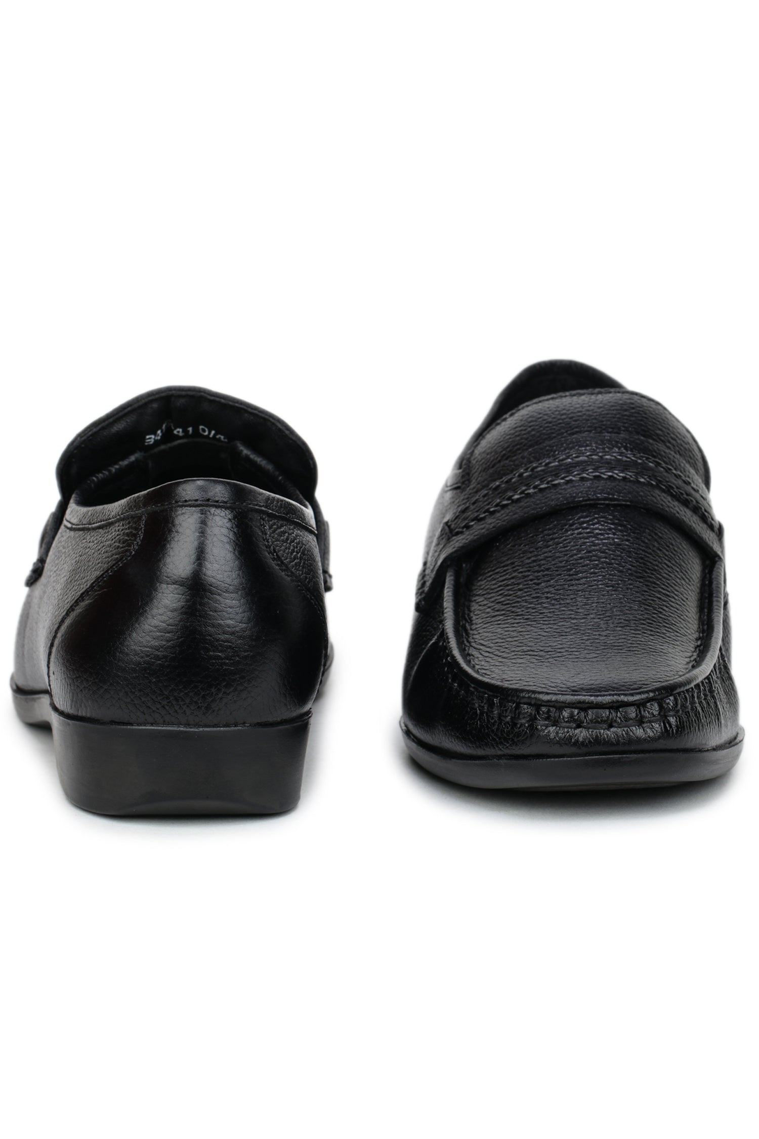 Men's Premium Textured Leather Loafers - 3415 – Zoom Shoes India