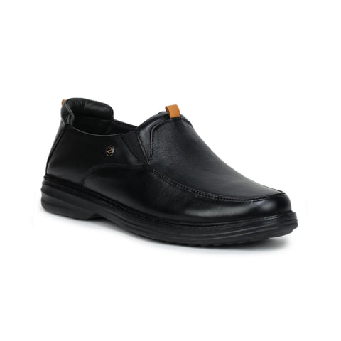 Leather Loafers for Men 4511 | Slip-On Shoes with TPR Sole
