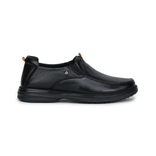 Leather Loafers for Men 4511 | Slip-On Shoes with TPR Sole