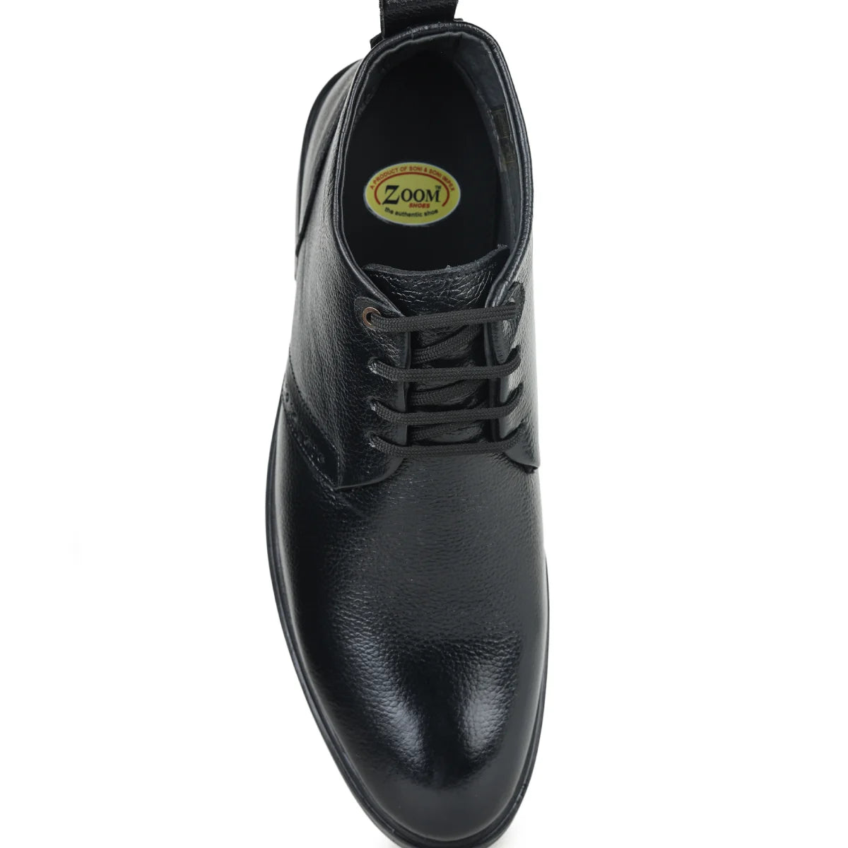 Leather Chukka Boots B 091 | Lace-Up High Ankle Shoes - Zoom Shoes India