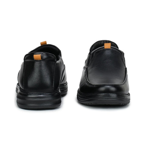 Leather Loafers for Men 4511 | Slip-On Shoes with TPR Sole