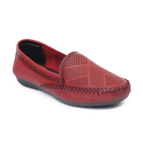 Zoom Shoes Pure Leather Casual Brogue Bellies For Women VICTORY