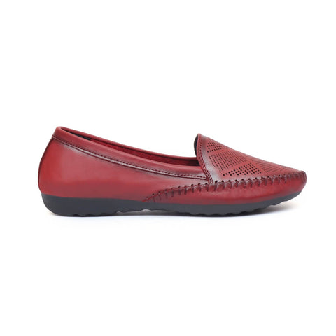 Zoom Shoes Pure Leather Casual Brogue Bellies For Women VICTORY