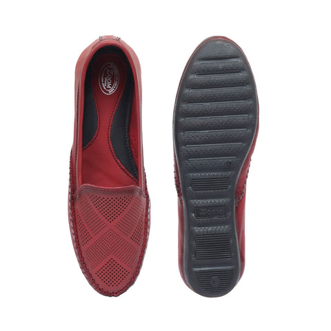 Zoom Shoes Pure Leather Casual Brogue Bellies For Women VICTORY
