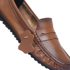 Matty Leather Loafers for Women_beige