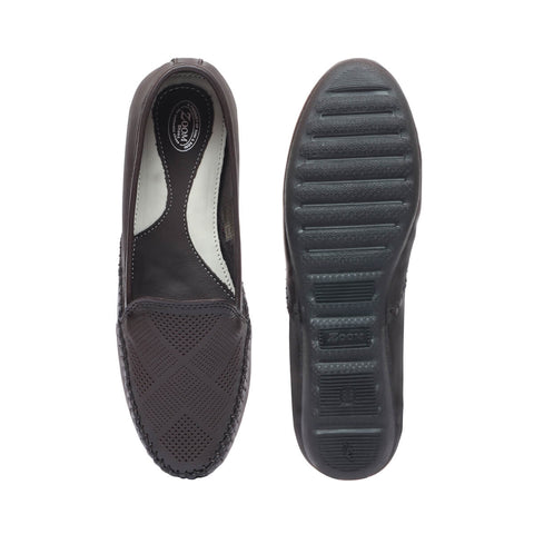 Zoom Shoes Pure Leather Casual Brogue Bellies For Women VICTORY