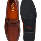 Round Toe Slip-On Shoes 0830_Tan6