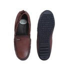 elastic loafer shoes for women_brown_4