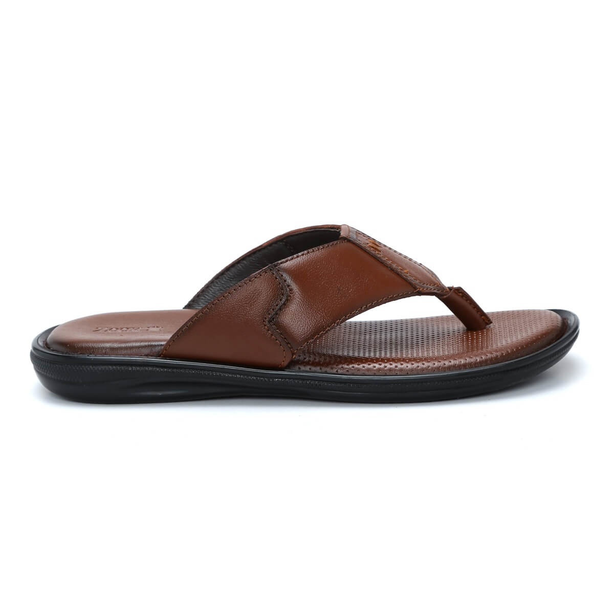 Leather Slippers for men_tan1