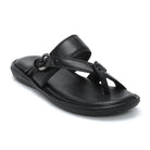 Casual leather one toe sandals