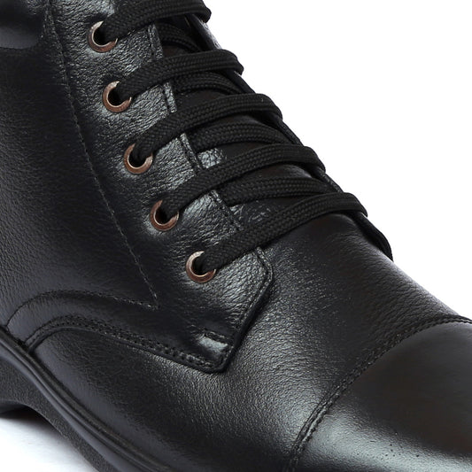 High Ankle Leather Boots D – 041_1