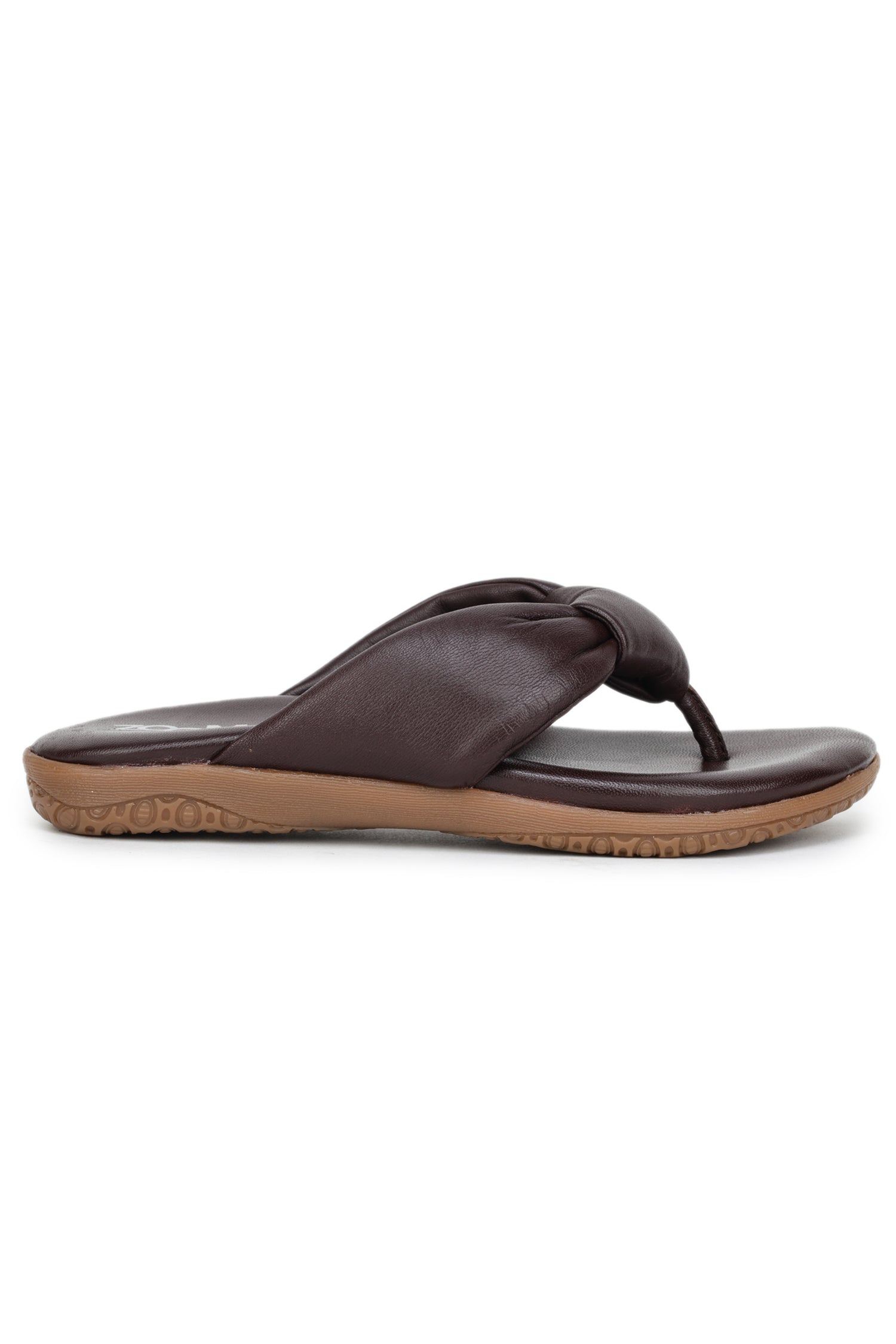 Women’s Genuine Leather Low Ankle Casual Slip-On Knot Slippers - L132