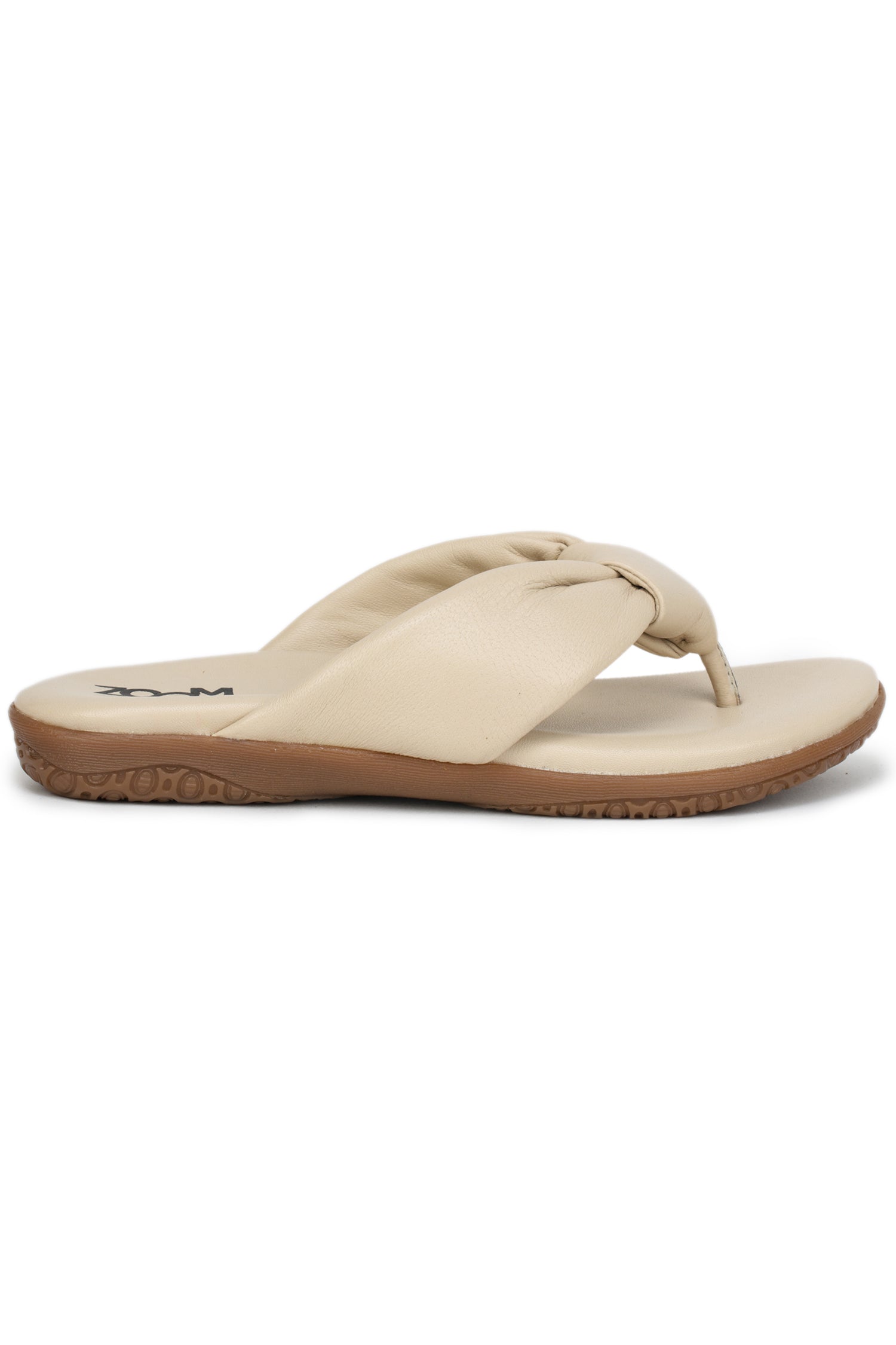 Women’s Genuine Leather Low Ankle Casual Slip-On Knot Slippers - L132