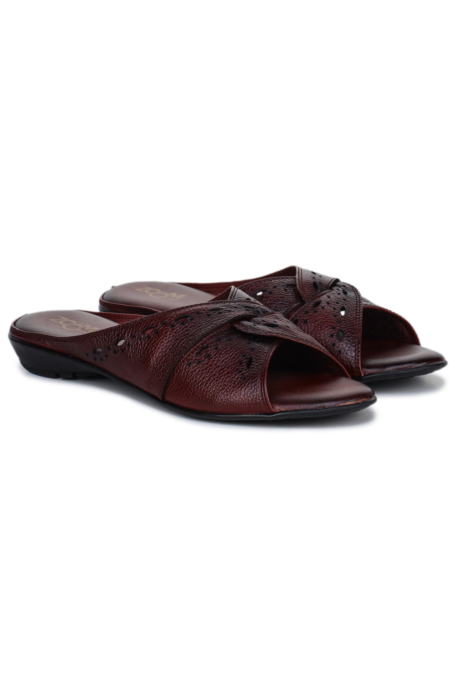 Women’s Genuine Leather Slip-On Comfort Sandals - L615