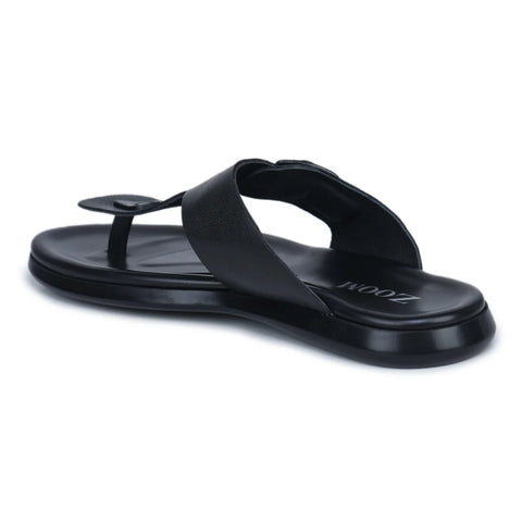 Men’s Genuine Leather Slippers CN 81 – V-Toe Design with Cushioned Insole